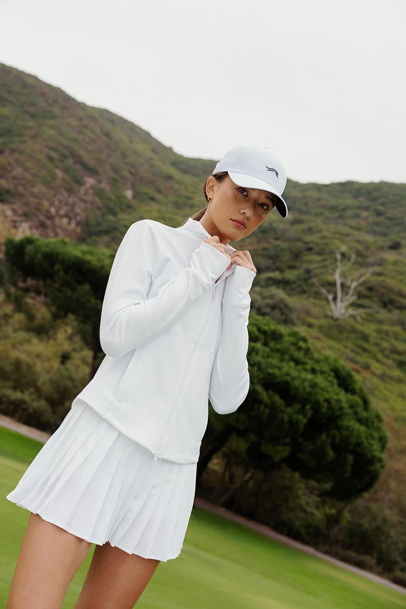 sun day red tiger woods launches first golf women ladies line of apparel taylormade skirt polo pullover shorts hat