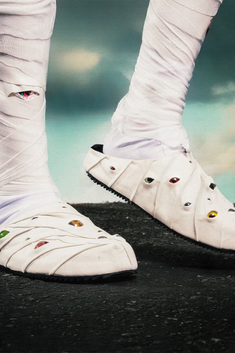 KITOWARES, Esenes Worldwide, "Mummy Eyeball Mules", Mules, Footwear, Collab, Halloween
