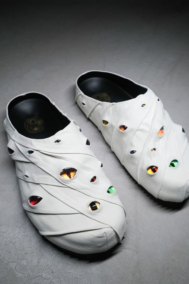 KITOWARES, Esenes Worldwide, "Mummy Eyeball Mules", Mules, Footwear, Collab, Halloween