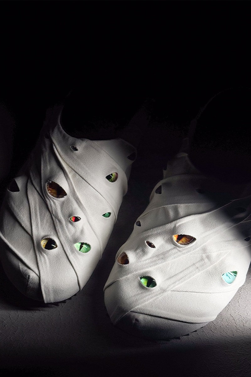 KITOWARES, Esenes Worldwide, "Mummy Eyeball Mules", Mules, Footwear, Collab, Halloween