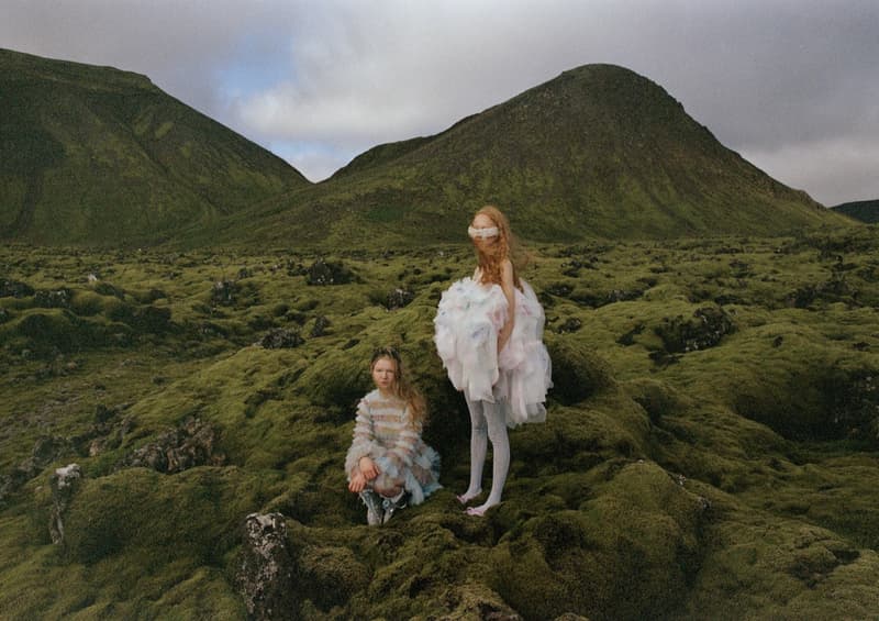 susan fang fairy iceland horses girls women sheer tulle dresses face covering 