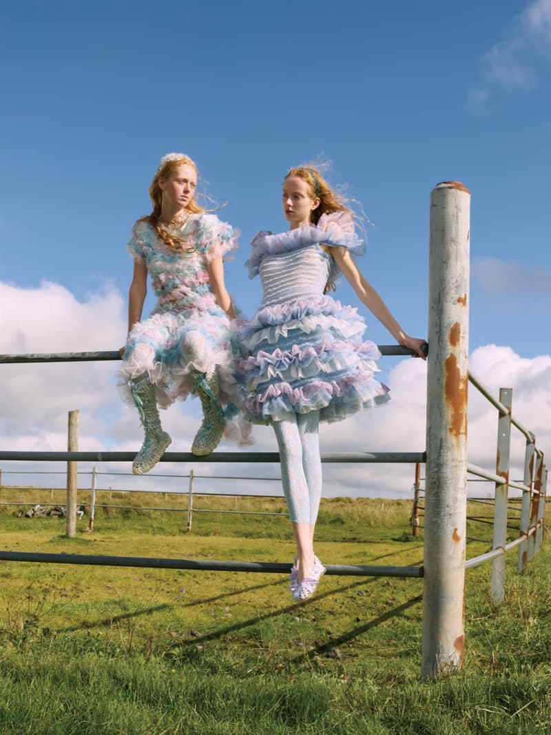 susan fang fairy iceland horses girls women sheer tulle dresses face covering 