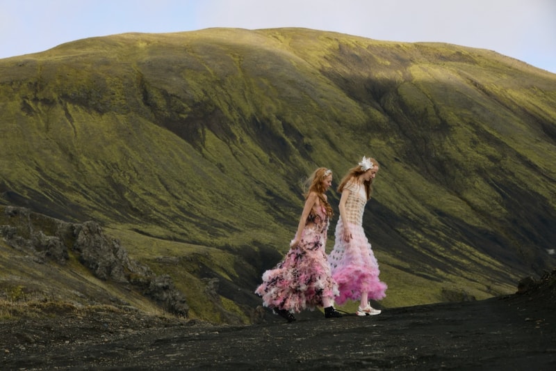 susan fang fairy iceland horses girls women sheer tulle dresses face covering 
