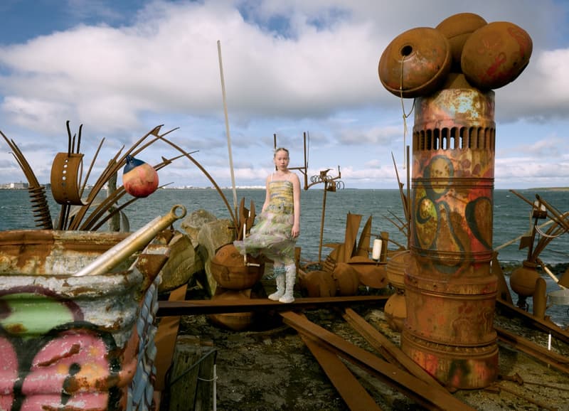 susan fang fairy iceland horses girls women sheer tulle dresses face covering 