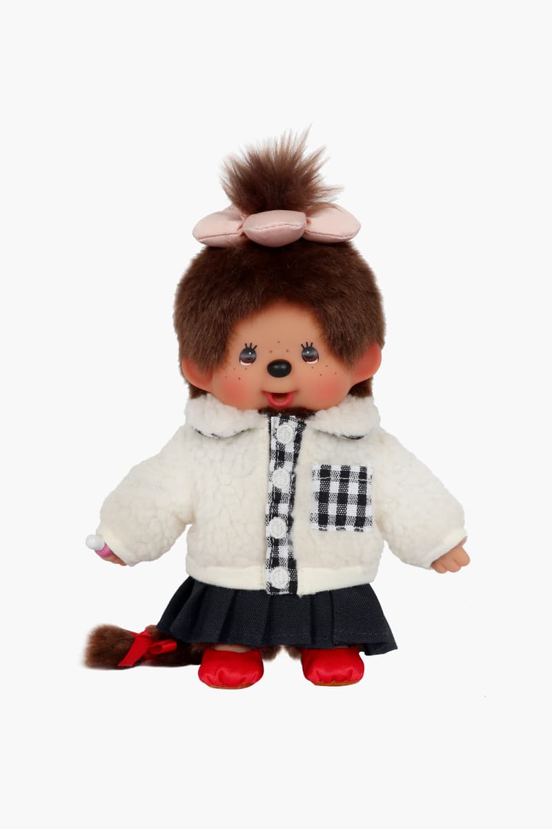 Sandy Liang, Monchhichi, Doll, Fleece, Pleated Skirt, Scrunchie