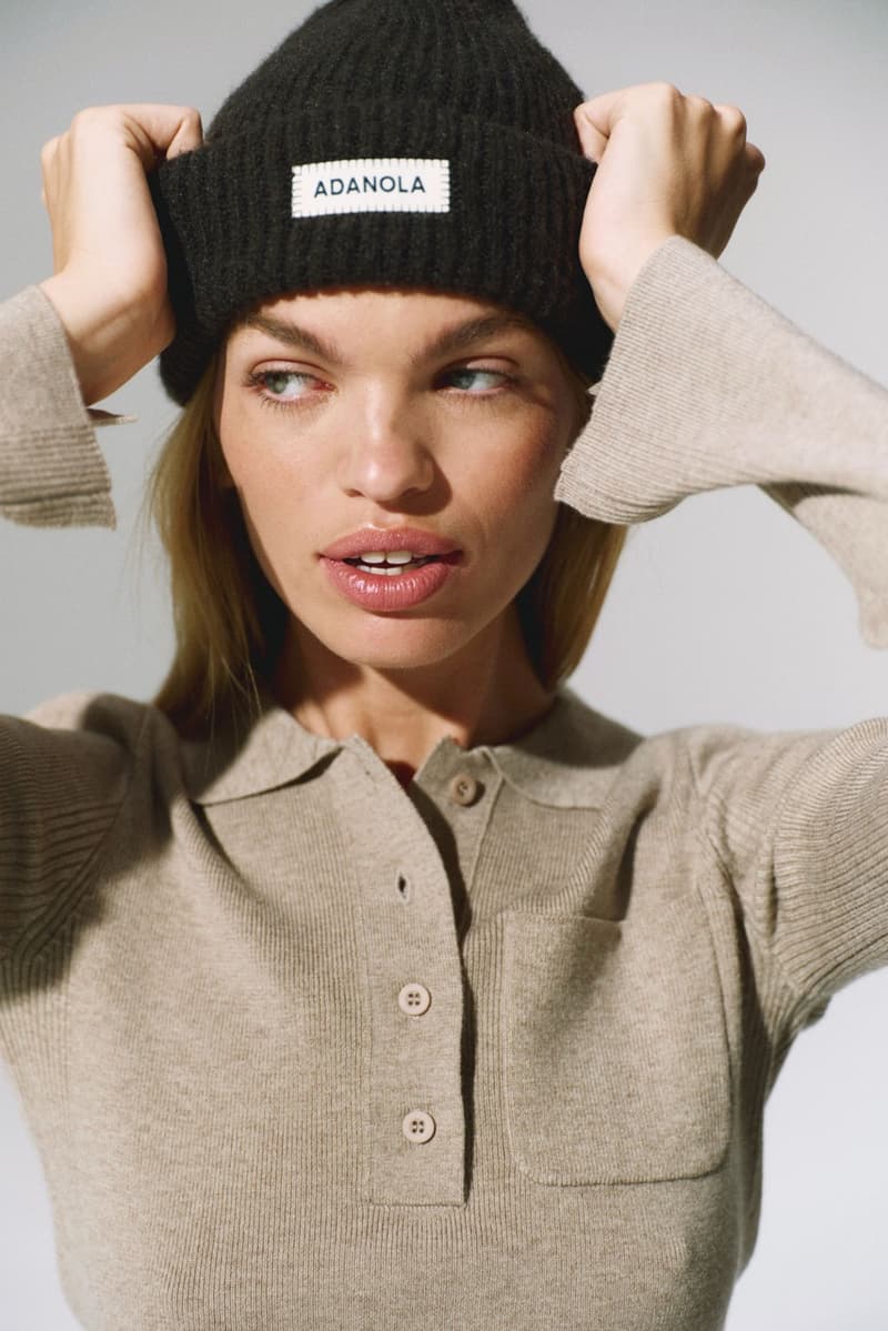 adanola apres ski knitwear puffer jackets tops track pants grey red white