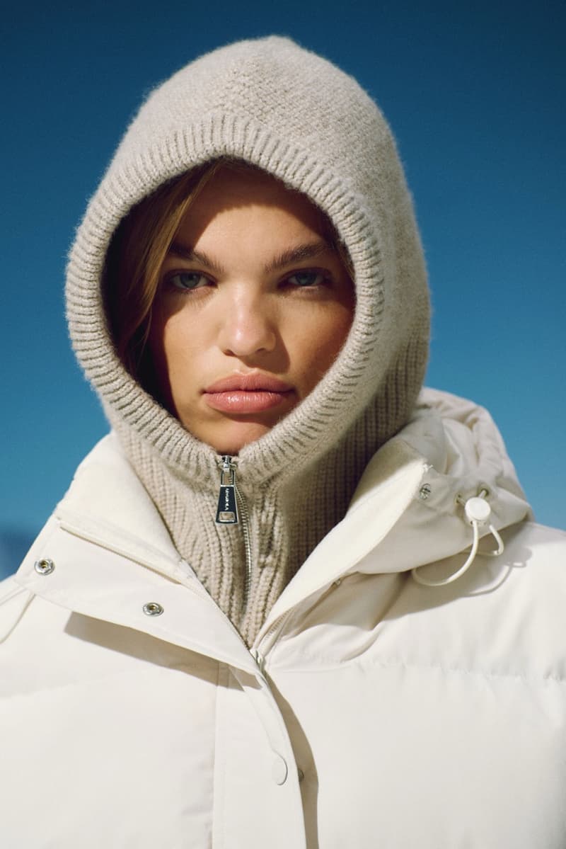 adanola apres ski knitwear puffer jackets tops track pants grey red white