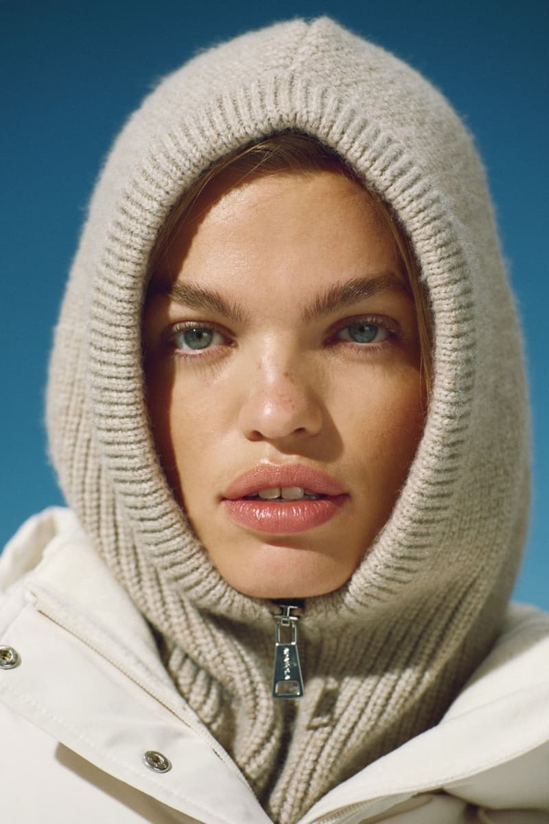 adanola apres ski knitwear puffer jackets tops track pants grey red white