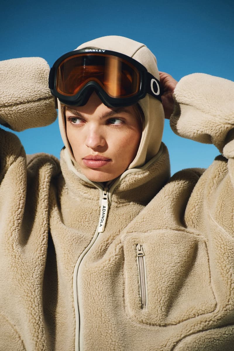 adanola apres ski knitwear puffer jackets tops track pants grey red white