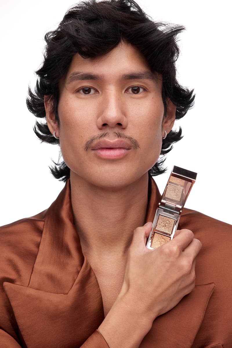 two woman wearing patrick ta eyeshadow and posing together, holiday makeup, beauty, makeup artist