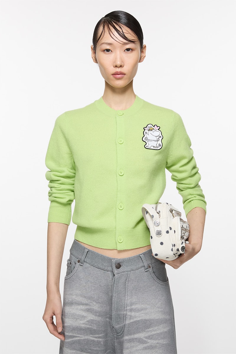 Acne Studios, Moomin, Collaboration, Cardigan, Hoodie, Beanie, Sweater, Denim Jeans