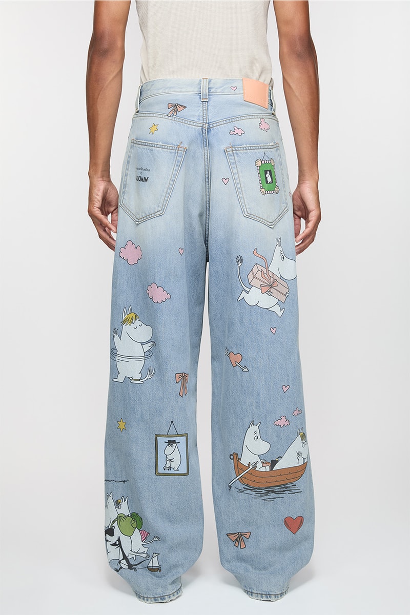 Acne Studios, Moomin, Collaboration, Cardigan, Hoodie, Beanie, Sweater, Denim Jeans