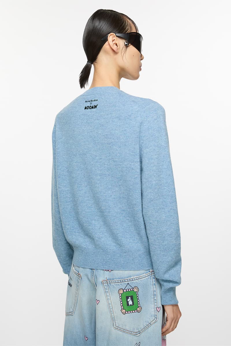 Acne Studios, Moomin, Collaboration, Cardigan, Hoodie, Beanie, Sweater, Denim Jeans