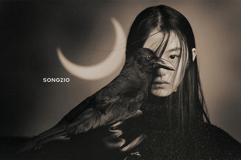 Songzio, Fall/Winter 2024, Campaigns, Mythical, Jackets, Hats, Red, White, Black