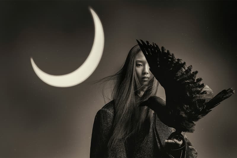 Songzio, Fall/Winter 2024, Campaigns, Mythical, Jackets, Hats, Red, White, Black