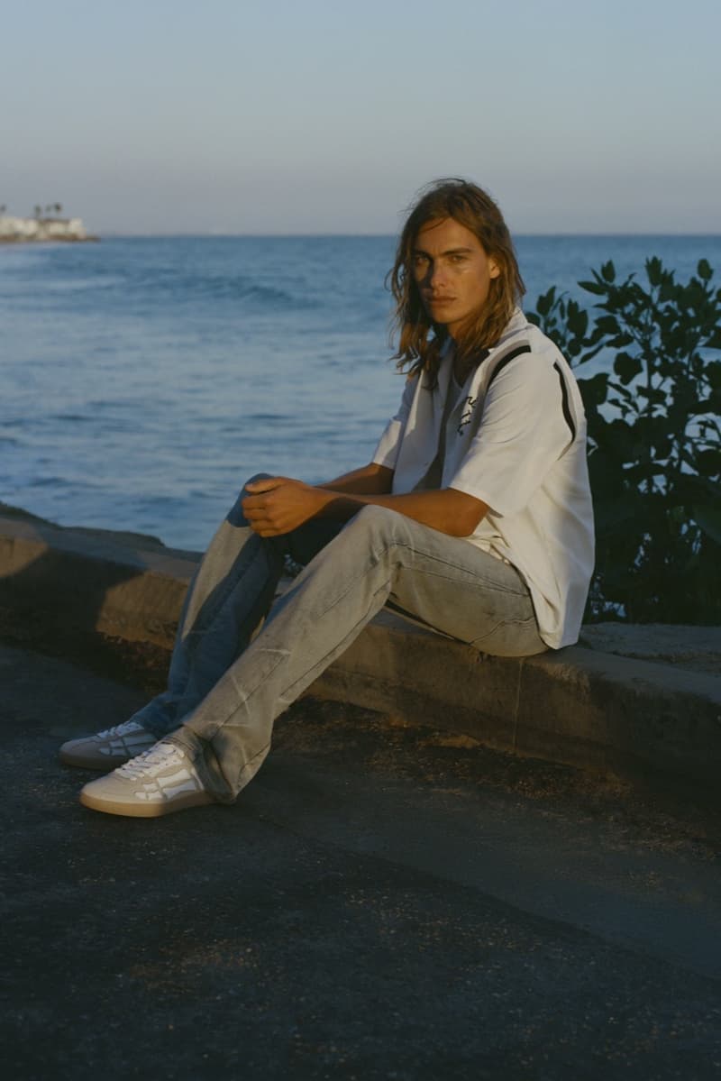 amiri pacific sneaker legs woman trainer shoe white leather