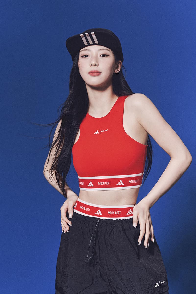 moon boot, adidas, collaborations, "Moonboost", "Collegiate" jacket, leggings, activewear, boots