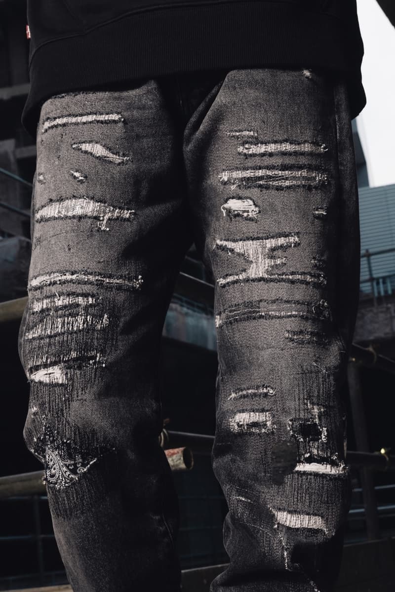 levi's clot black denim quilted padded jacket blonde girl boy