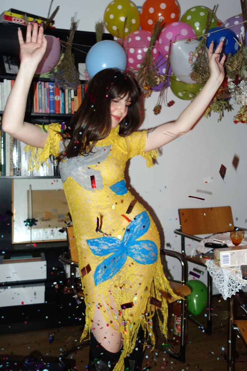 Alexandra Șipa, Spring Summer 2025, Collection, Lace, Blue, White, Yellow