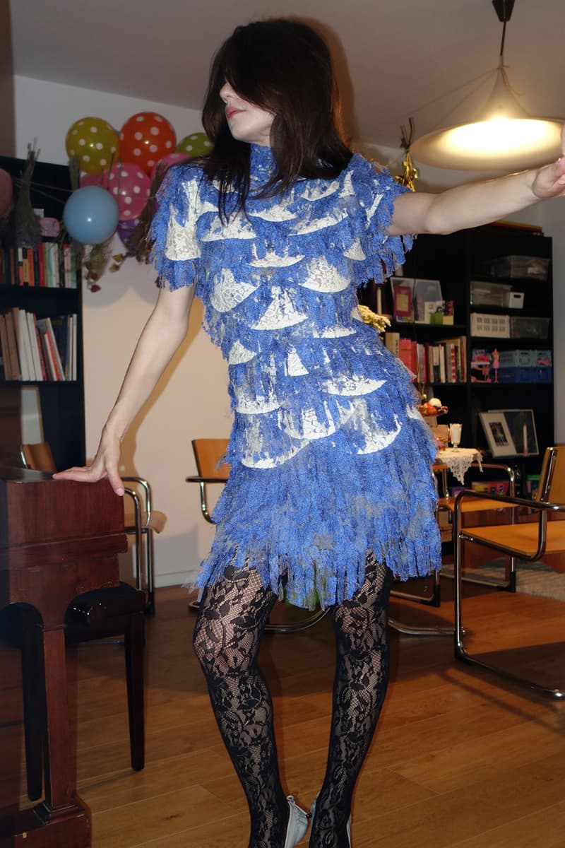 Alexandra Șipa, Spring Summer 2025, Collection, Lace, Blue, White, Yellow