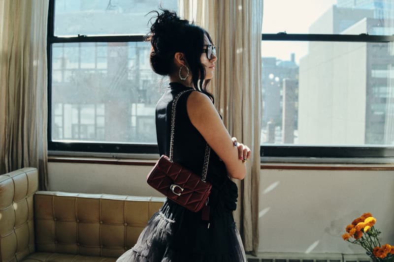 coach tabby seasonal essentials hypebae elena lorenzi fall fashion outfits looks 