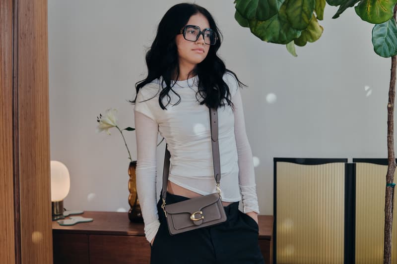 coach tabby seasonal essentials hypebae elena lorenzi fall fashion outfits looks 