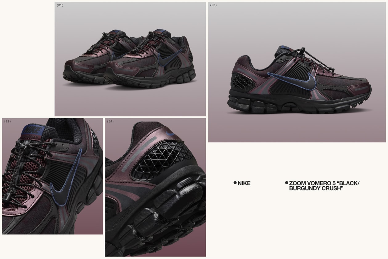 Panduan Hadiah Hypebae 2024: Gaya Sneaker Alternatif oleh Nike 5 Sepatu Nike Shox Tl Zoom Vomero P6000 Shox R4 Panduan Hadiah Musim Dingin Tendangan Tetes Burgunday Crush Putih Pegasus Perak Metalik
