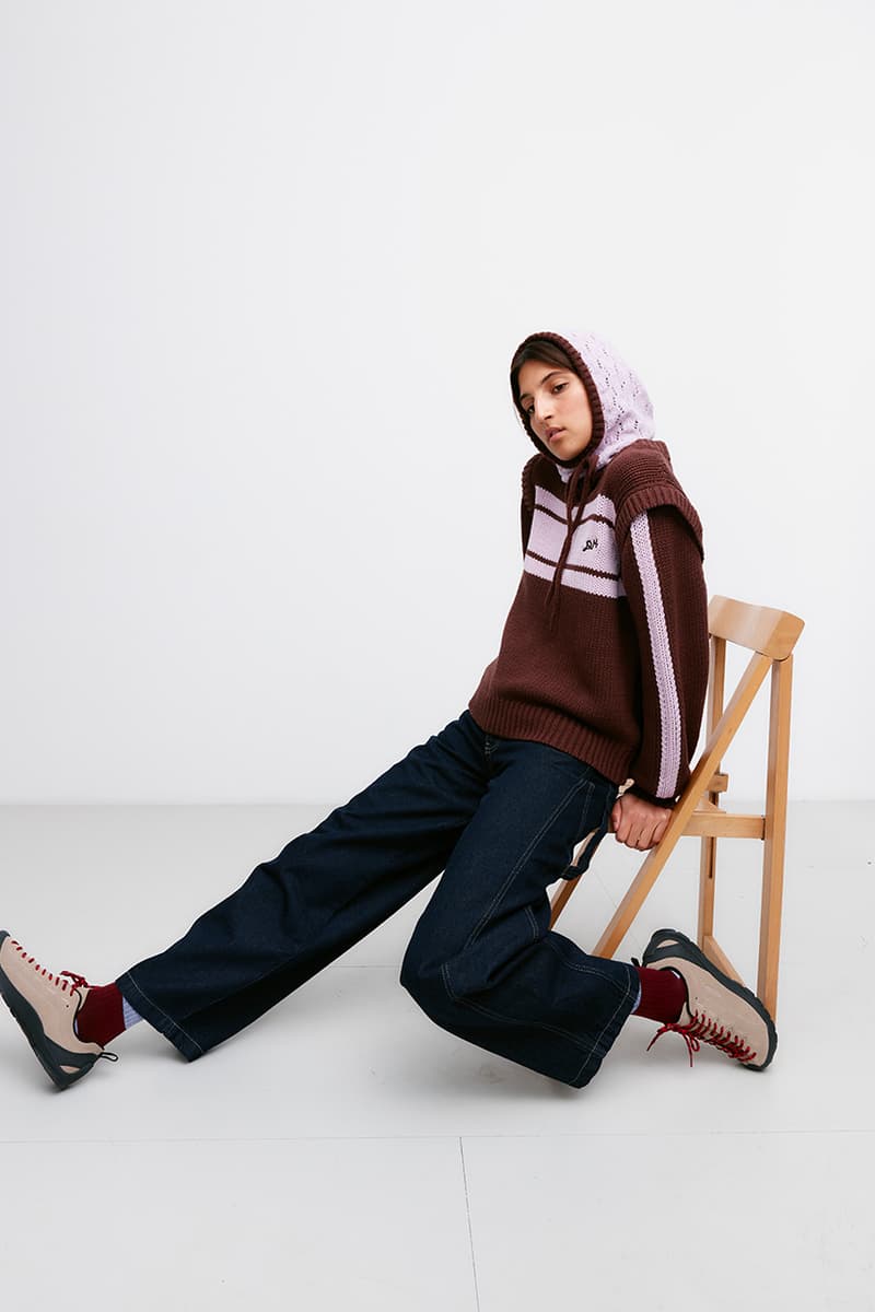 Damson Madder, Party, Knitwear, Collection, Satin, Blouse, Black, Red, Leopard Print, Bows