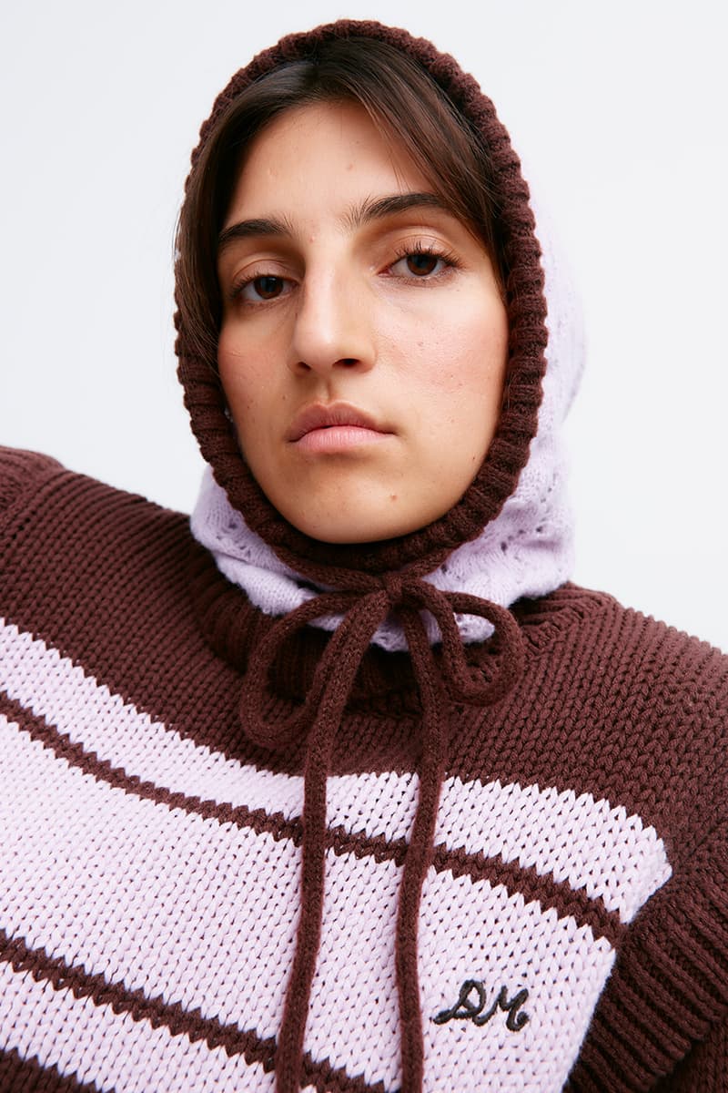 Damson Madder, Party, Knitwear, Collection, Satin, Blouse, Black, Red, Leopard Print, Bows