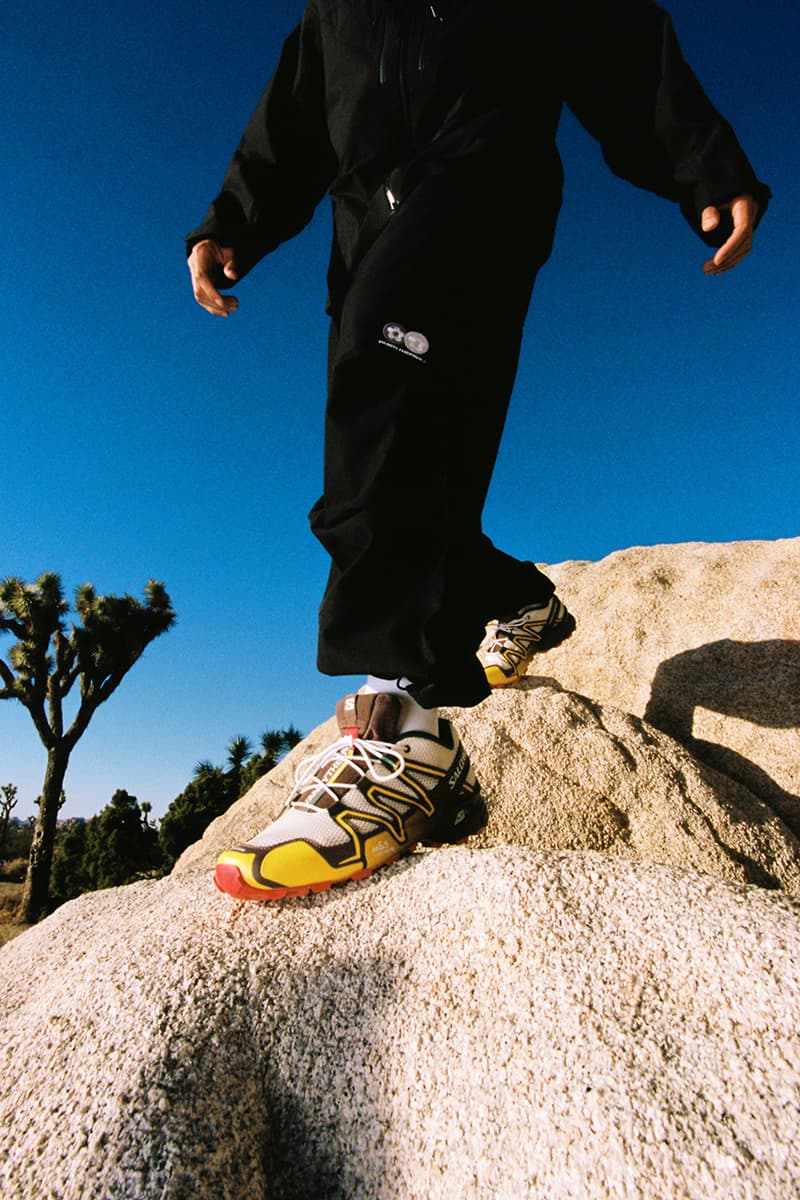 Salomon, VANDYTHEPINK, Collaborations, Speedcross 3, Sneakers, Burger, Green, Brown, Orange, 