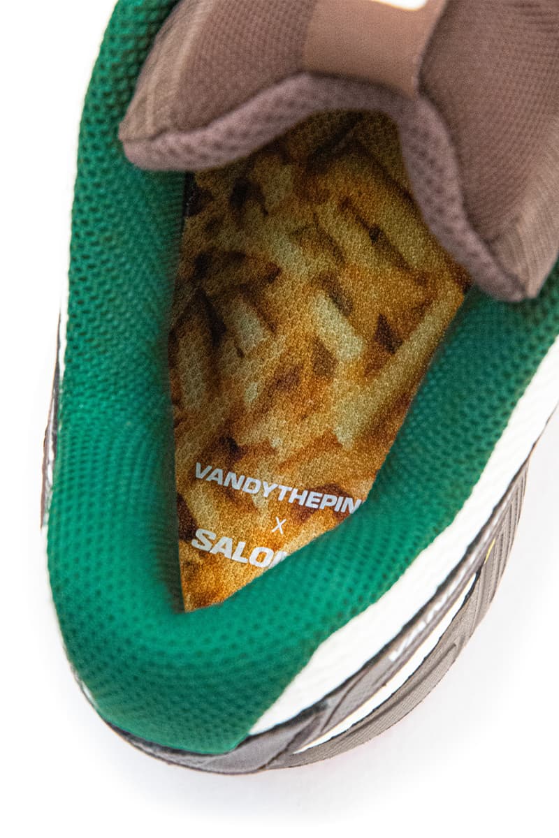 Salomon, VANDYTHEPINK, Collaborations, Speedcross 3, Sneakers, Burger, Green, Brown, Orange, 