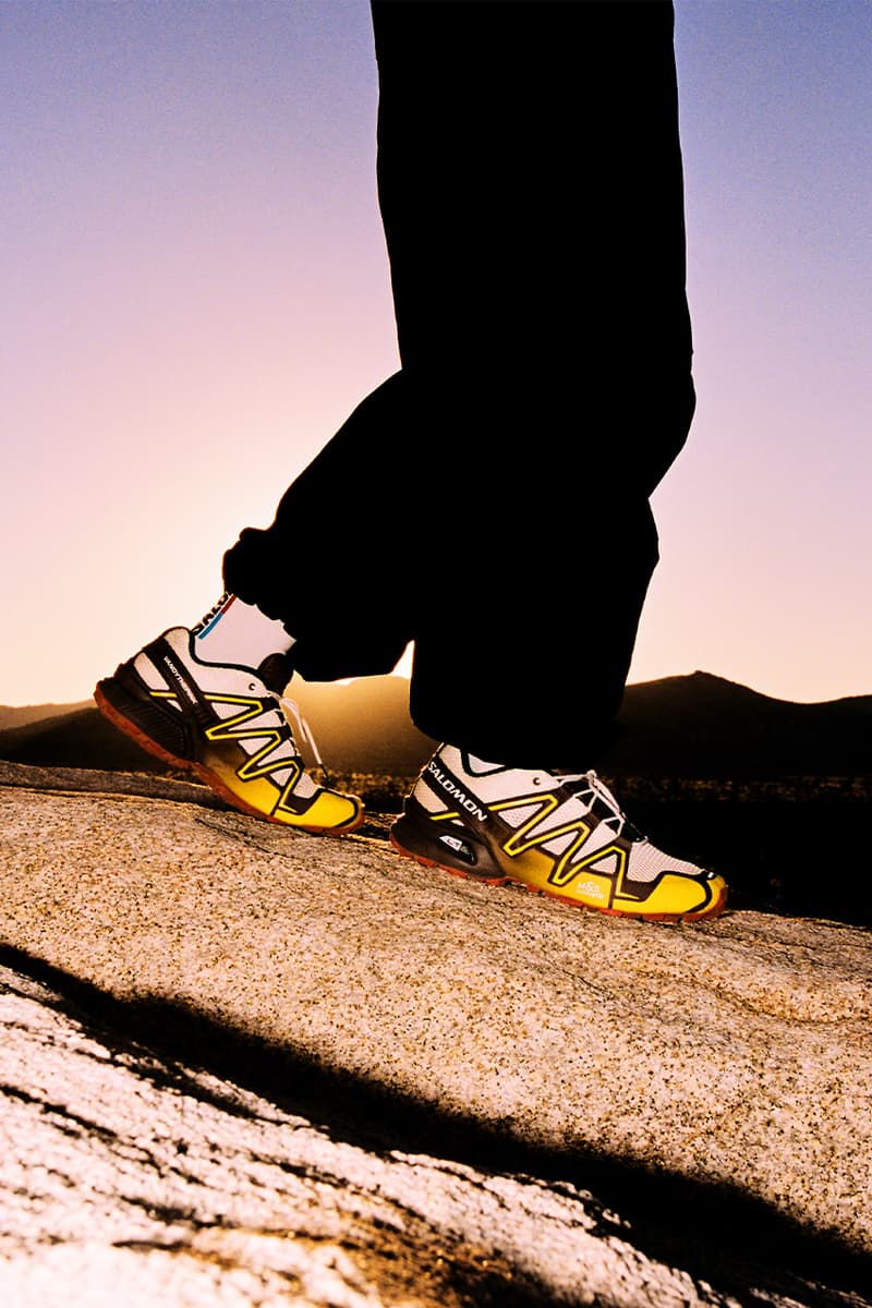 Salomon, VANDYTHEPINK, Collaborations, Speedcross 3, Sneakers, Burger, Green, Brown, Orange, 