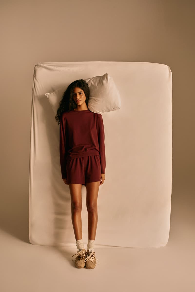 adanola loungewear sports bra pants burgundy pink pyjamas shorts socks top girl