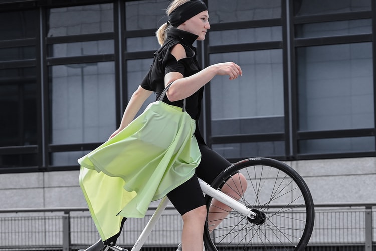 Johanna Parv Shows Pedal-Powered Elegance for SS25