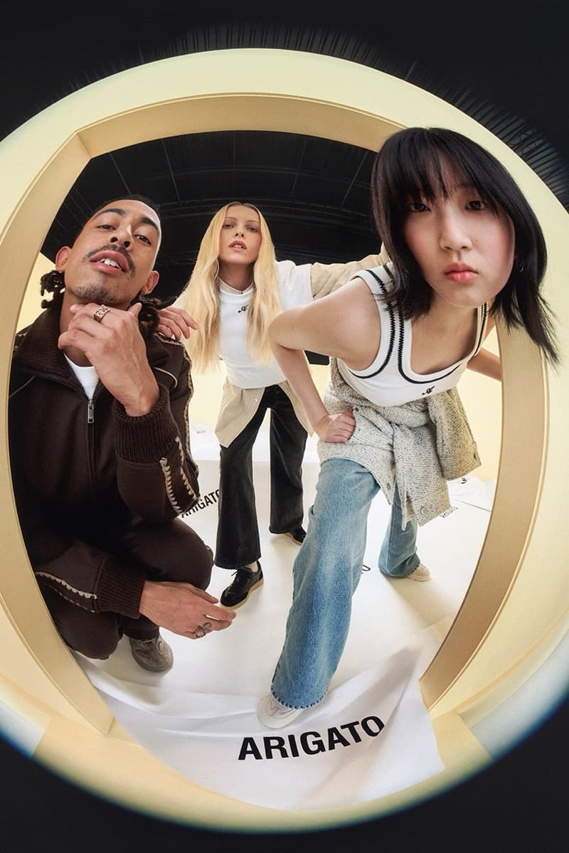 axel arigato shoebox sneakers holiday dinner friends family