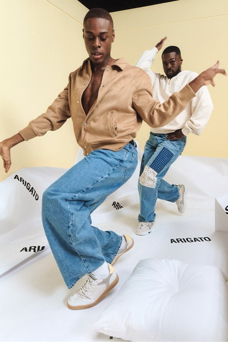 axel arigato shoebox sneakers holiday dinner friends family