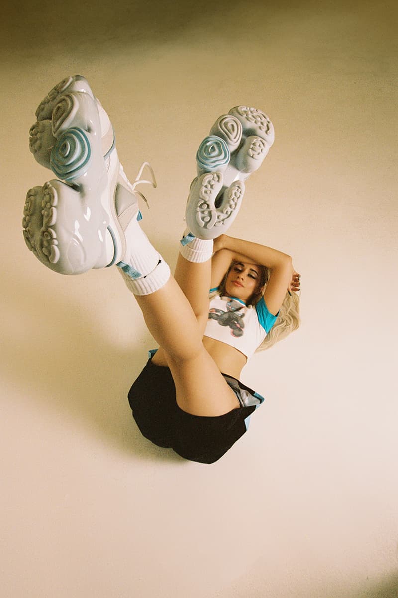 Camila Cabello, Grounds, Footwear, Collaborations, Moopie, Blue, Sneakers