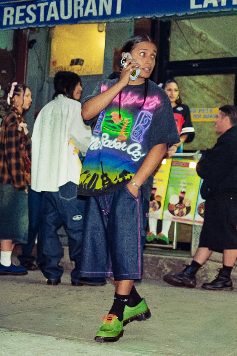 Dr. Martens, Awake NY, Collaboration, "Dr. Martens x Awake NY Lowell", "Peony Navy", Green