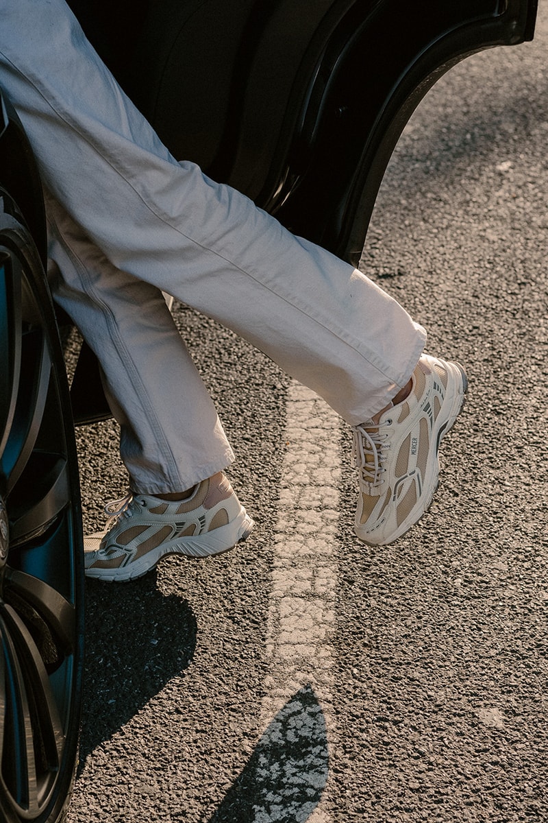 The Mercer Brand, Care.ē.on, "Re-Run Sneaker", Skincare, Travel, Pink, White  