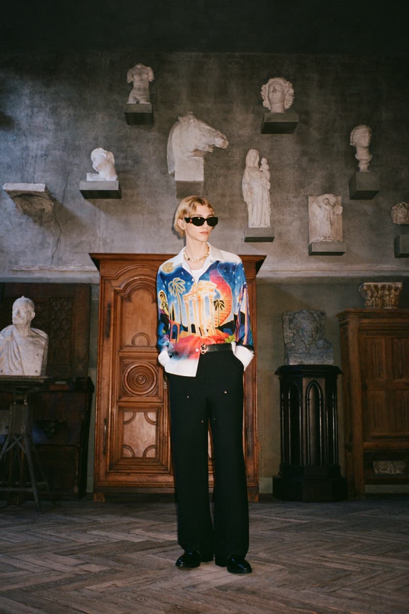 casablanca resort clothes silk models