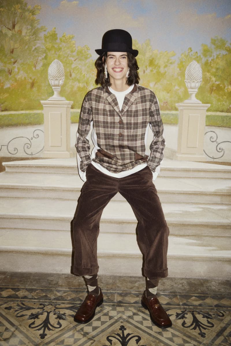 moschino campaign older woman dress body