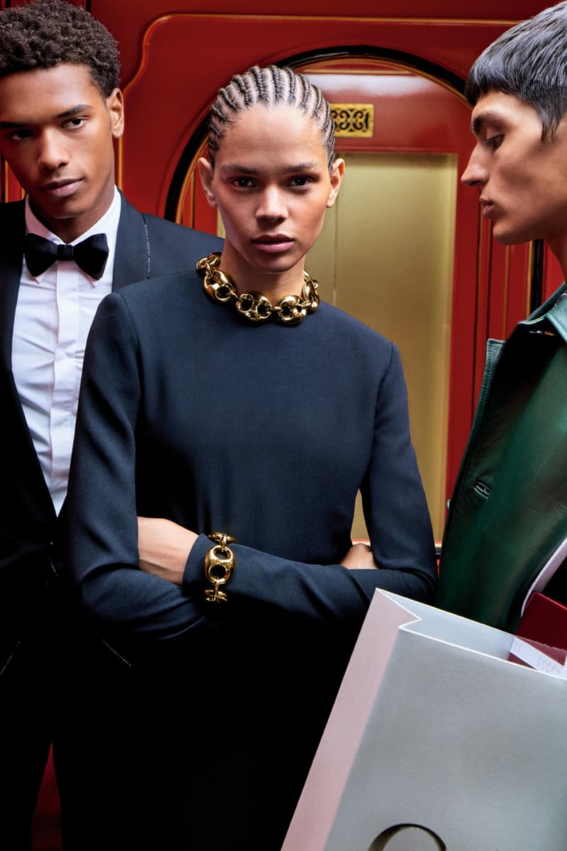 Kendall jenner solange tina knowles gucci holiday gift christmas family monogram 