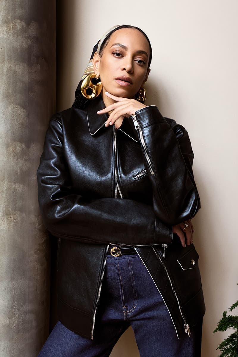 Kendall jenner solange tina knowles gucci holiday gift christmas family monogram 