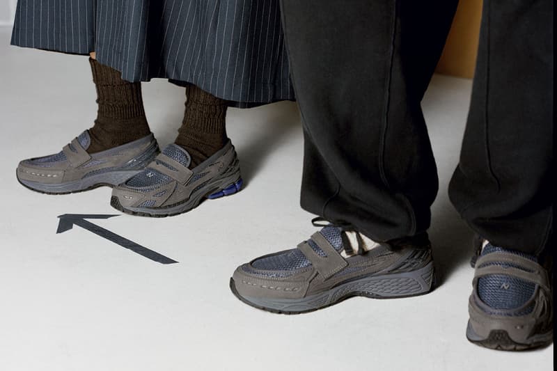 new balance loafer sneaker shoe magnet blue black inkwell