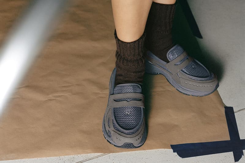 new balance loafer sneaker shoe magnet blue black inkwell