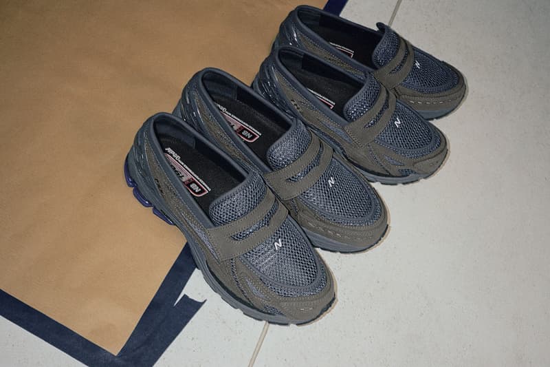 new balance loafer sneaker shoe magnet blue black inkwell