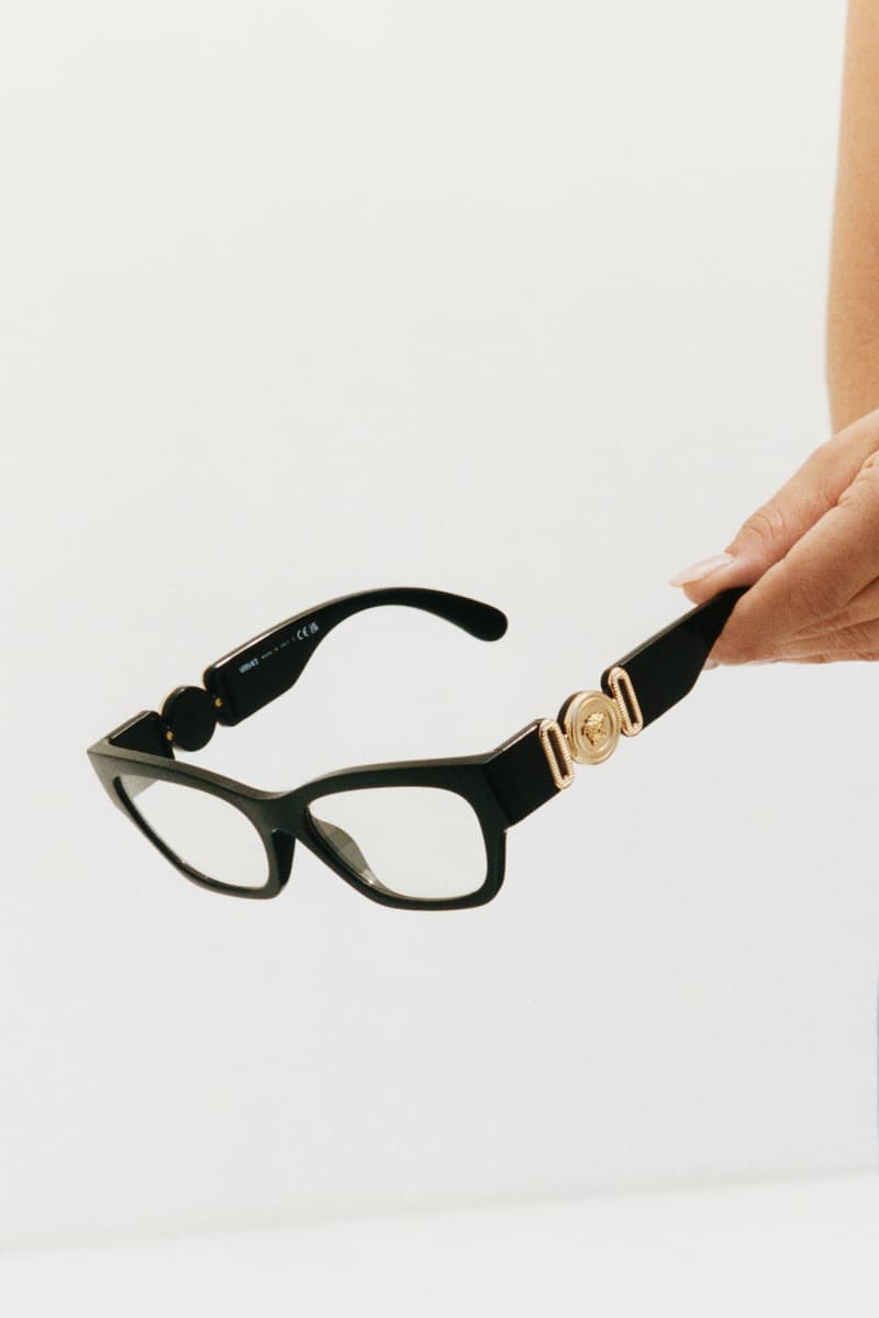 sabrina carpenter girl blonde black glasses sunglasses pink blue