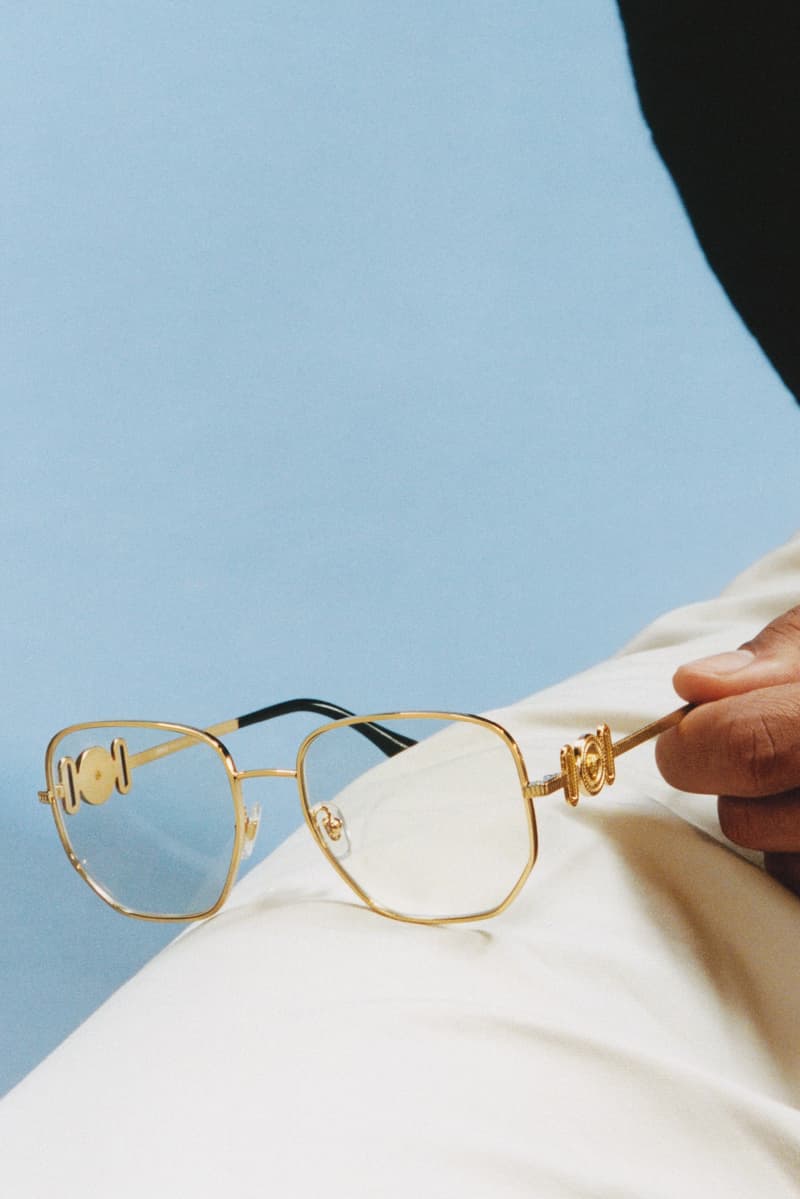 sabrina carpenter girl blonde black glasses sunglasses pink blue