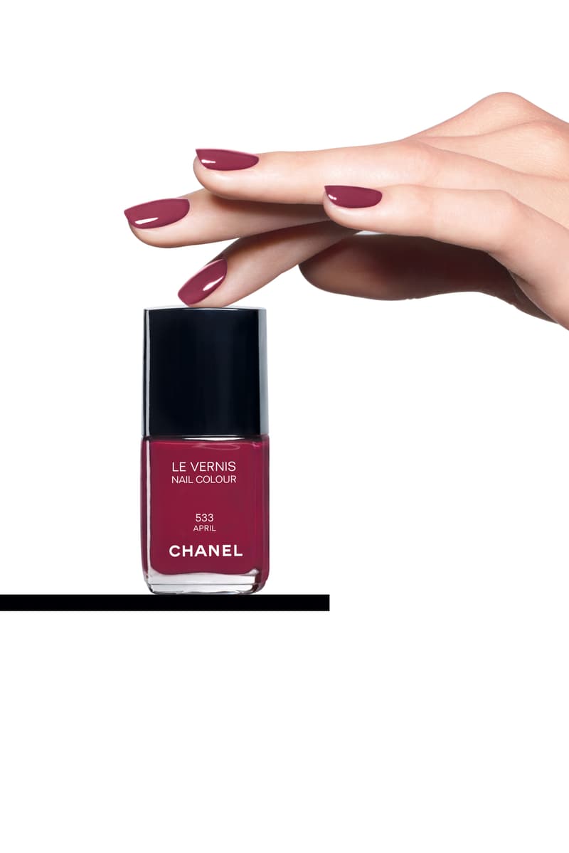 woman in vintage chanel beauty advertisement, the allure of makeup book, fashion