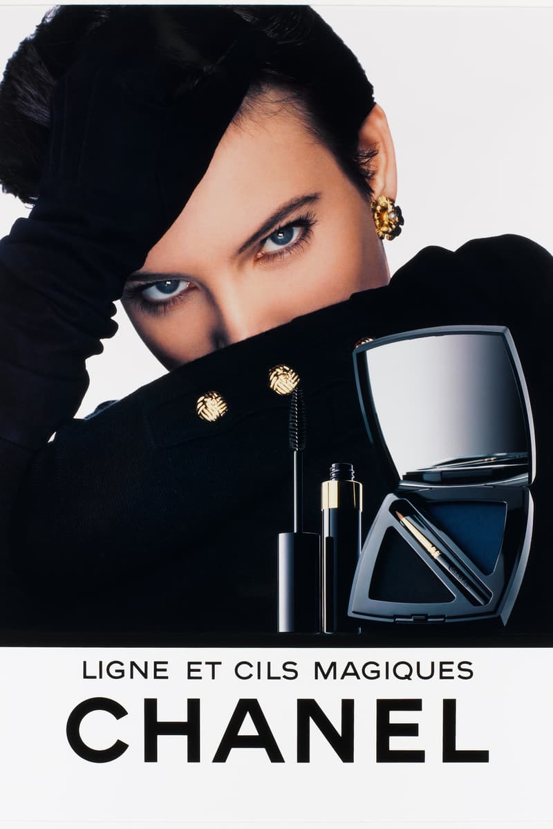 woman in vintage chanel beauty advertisement, the allure of makeup book, fashion